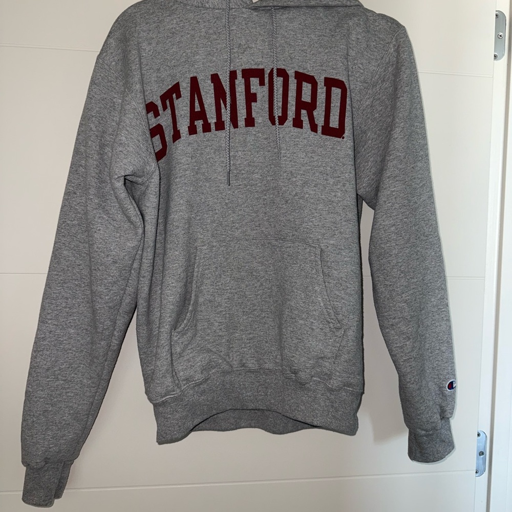 Stanford Champion Gray Classic Hoodie Sweater small hardly worn